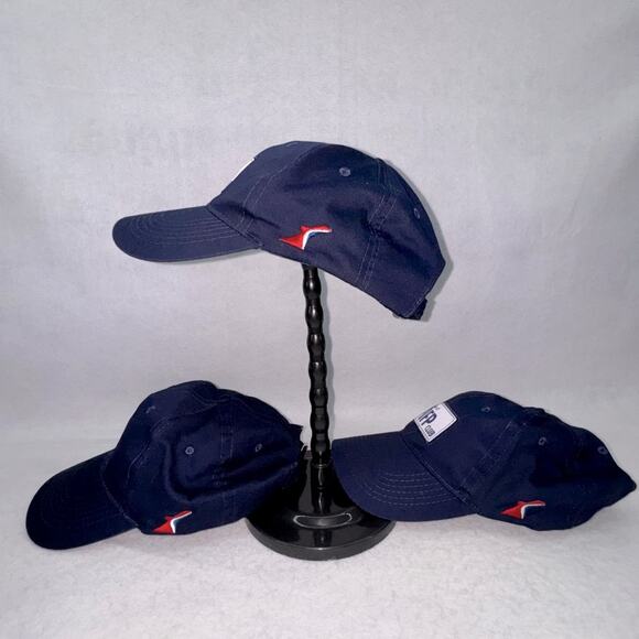 Lot of 3 Carnival Cruise Lines VIFP Caps Adjustable Hats Navy Blue OSFA - Picture 5 of 7